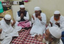 जमीअत उलमा के वफ़द ने मरहूम साबिर रज़ा क़ादरी के लिए दुआ की