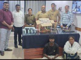 समाज माध्यमांवरुन एक लाख रुपयाचे मोबादल्यात दहा लाख रुपये देण्याचे प्रलोभन , आमिष देणा-या गुन्हेगारांना अटक करुन त्यांच्या कडून नकली नोटांचा मुद्देमाल हस्तगत