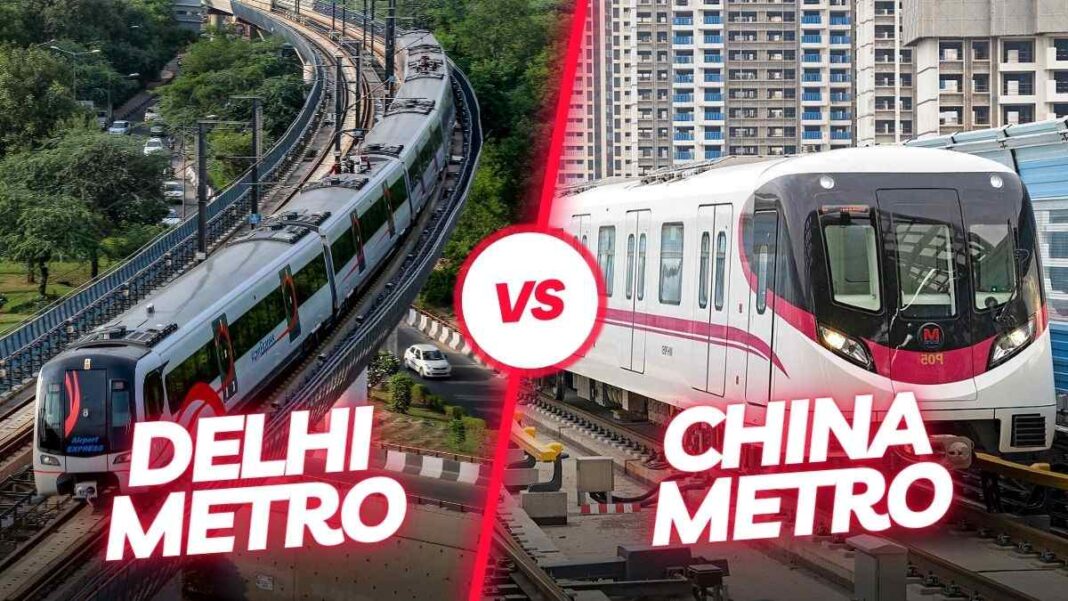 दिल्ली मेट्रो में देसी Touch के साथ एक दिन बनाम चीन मेट्रो का Hitech सिस्टम: एक मजेदार तुलना | One day in Delhi Metro with Desi Touch vs Hitech system of China Metro fun comparison दिल्ली मेट्रो में देसी Touch के साथ एक दिन बनाम चीन मेट्रो का Hitech सिस्टम: एक मजेदार तुलना | One day in Delhi Metro with Desi Touch vs Hitech system of China Metro fun comparison