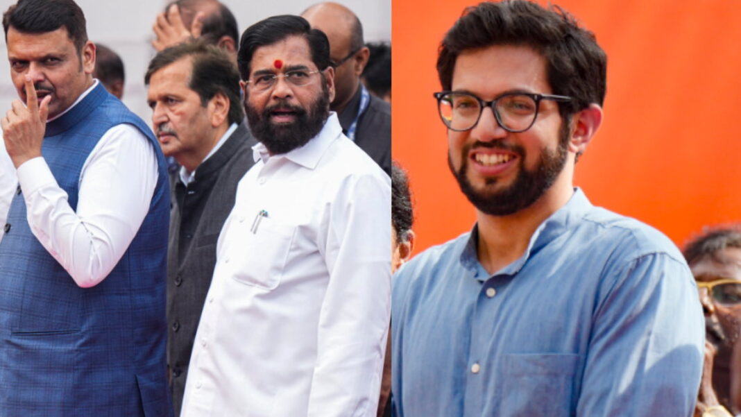 महायुति के 22 विधायक क्या करने वाले हैं बगावत, बदल रहे पाला? आदित्य ठाकरे के बयान ने शिंदे की बढ़ाई टेंशन | Aditya Thackeray claim Mahayuti 22 MLA have come close to CM Devendra Fadnavis”, Shinde’s tension increased. महायुति के 22 विधायक क्या करने वाले हैं बगावत, बदल रहे पाला? आदित्य ठाकरे के बयान ने शिंदे की बढ़ाई टेंशन | Aditya Thackeray claim Mahayuti 22 MLA have come close to CM Devendra Fadnavis”, Shinde’s tension increased.