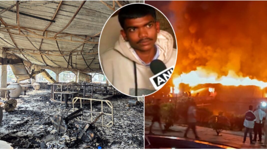 Goa Club Fire Eyewitness: ‘महबूबा’ पर थिरके और सीढ़ियों पर बिछीं लाशें…सिक्योरिटी गार्ड ने खोले Shocking राज | Goa Night Club Fire Eyewitness Security Guard Sanjay Reveals Shocking Secrets: How Dance to 25 Death News Hindi Goa Club Fire Eyewitness: ‘महबूबा’ पर थिरके और सीढ़ियों पर बिछीं लाशें…सिक्योरिटी गार्ड ने खोले Shocking राज | Goa Night Club Fire Eyewitness Security Guard Sanjay Reveals Shocking Secrets: How Dance to 25 Death News Hindi
