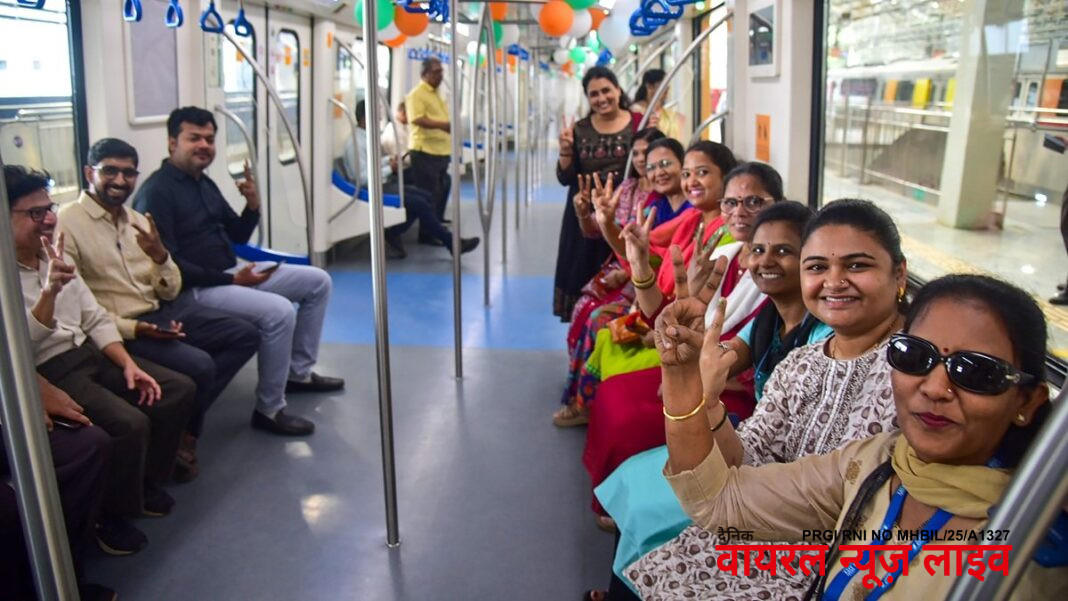 Mumbai Metro: मेट्रो लाइन पर अब AI का पहरा, मुंबई मेट्रो में चप्पे-चप्पे पर बढ़ी सुरक्षा और निगरानी | Mumbai Metro AI now patrols metro line increased security and surveillance at every step hindi Mumbai Metro: मेट्रो लाइन पर अब AI का पहरा, मुंबई मेट्रो में चप्पे-चप्पे पर बढ़ी सुरक्षा और निगरानी | Mumbai Metro AI now patrols metro line increased security and surveillance at every step hindi