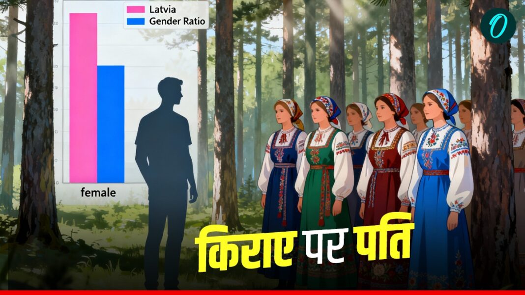 Weird World: इस यूरोपियन देश में मर्दों की भयंकर किल्लत, कंपनियां दे रहीं किराए पर पति, इतना मिलेगा पैसा! | Weird World: latvia-men-shortage-gender-gap-women-renting-husbands-report-news-hindi Weird World: इस यूरोपियन देश में मर्दों की भयंकर किल्लत, कंपनियां दे रहीं किराए पर पति, इतना मिलेगा पैसा! | Weird World: latvia-men-shortage-gender-gap-women-renting-husbands-report-news-hindi