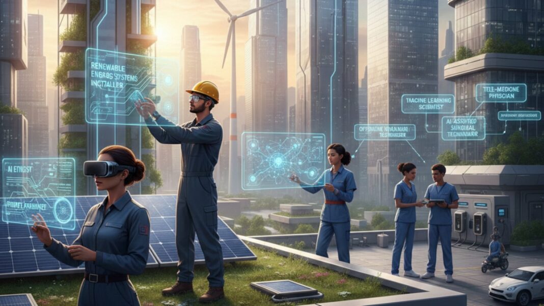 2026 में ये वाली जॉब्स की होगी भयंकर डिमांड! दबाकर मिलेगा पैसा और नौकरी भी होगी सुरक्षित | Year Ender 2025:-which jobs will be in demand in the upcoming year 2026 news hindi 2026 में ये वाली जॉब्स की होगी भयंकर डिमांड! दबाकर मिलेगा पैसा और नौकरी भी होगी सुरक्षित | Year Ender 2025:-which jobs will be in demand in the upcoming year 2026 news hindi