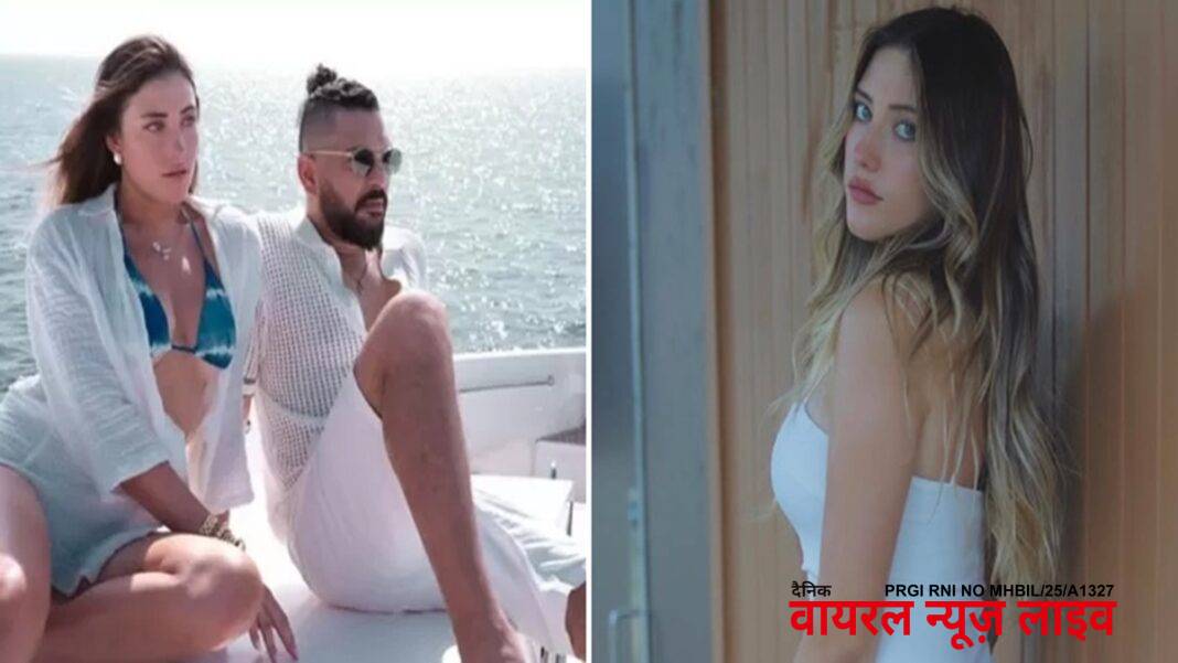 ‘उसकी चमक के सामने पूरा चांद भी फीका लगा’, कौन है ये हुस्न की मल्लिका जिसे जुड़ा युवराज का नाम? तस्वीर वायरल | Yuvraj Singh photoshoot with tennis player Annalia Fraser see viral picture here ‘उसकी चमक के सामने पूरा चांद भी फीका लगा’, कौन है ये हुस्न की मल्लिका जिसे जुड़ा युवराज का नाम? तस्वीर वायरल | Yuvraj Singh photoshoot with tennis player Annalia Fraser see viral picture here