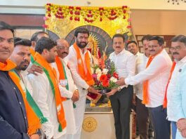 मुक्ताईनगर येथील उद्योजक विनोद सोनवणे यांचा भाजप मध्ये प्रवेश.