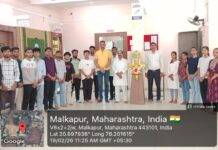 पद्मश्री डॉ. व्ही. बी. कोलते अभियांत्रिकी महाविद्यालय, मलकापूर येथे देशभक्तीपूर्ण वातावरणात आणि मोठ्या उत्साहात शिवजयंती साजरी