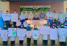 इकरा शाहीन उर्दू हायस्कूलमध्ये मराठी भाषा दिन उत्साहात साजरा