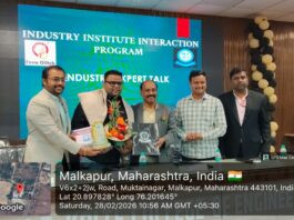 कोलते अभियांत्रिकी महाविद्यालयात खाद्यतेल उद्योगातील आंतरराष्ट्रीय तज्ज्ञ जैनेंद्र बोहरा यांनी दिल्या करिअरच्या महत्त्वाच्या टिप्स