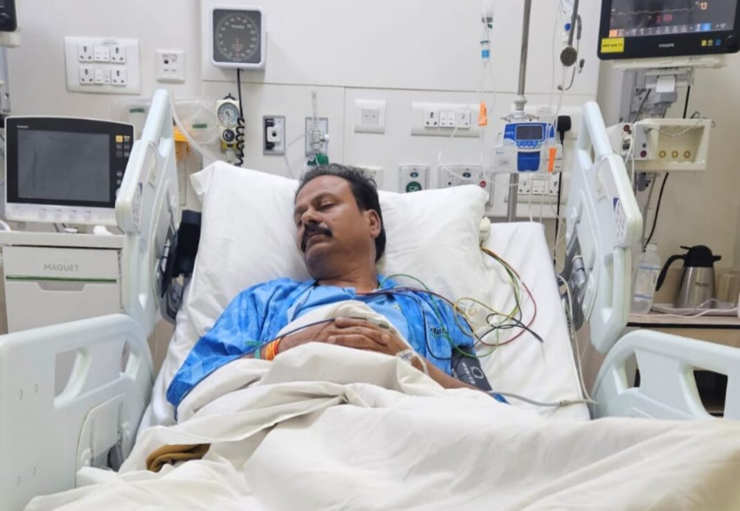 मुक्ताईनगरचे आमदार चंद्रकांत पाटील यांची तब्येत स्थिर मुक्ताईनगरचे आमदार चंद्रकांत पाटील यांची तब्येत स्थिर