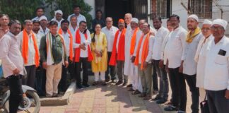 शिवसेना (उबाठा)पदाधिकाऱ्यांसह घिर्णी ग्रामस्थांचे म.रा.वि.वि कंपनी कार्यकारी अभियंता कार्यालयासमोर ठिय्या आंदोलन