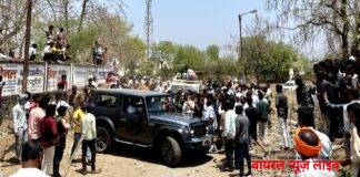 आमदारांचे मदतीने अंदाजे २ वर्ष वयाच्या मादी जातीच्या बिबट्याचे वनविभागाने केले रेस्क्यू ऑपरेशन.