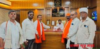 ग्राम विवरा येथील नाला व रणगांव अपूर्ण राहिलेला रस्ता तात्काळ करण्याच्या मागणीसाठी तहसीलदार यांना शिवसेना (उबाठा) चे निवेदन