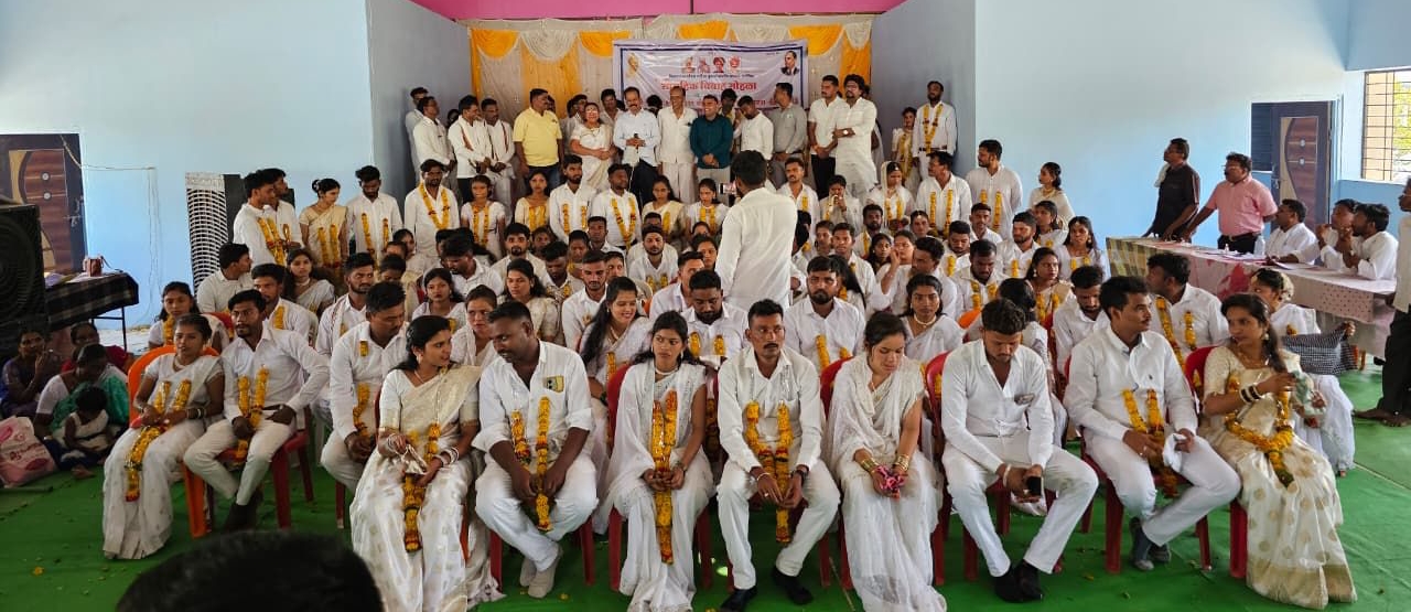 सामूहिक विवाह सोहळा ही काळाची गरज …….आमदार चंद्रकांत पाटील