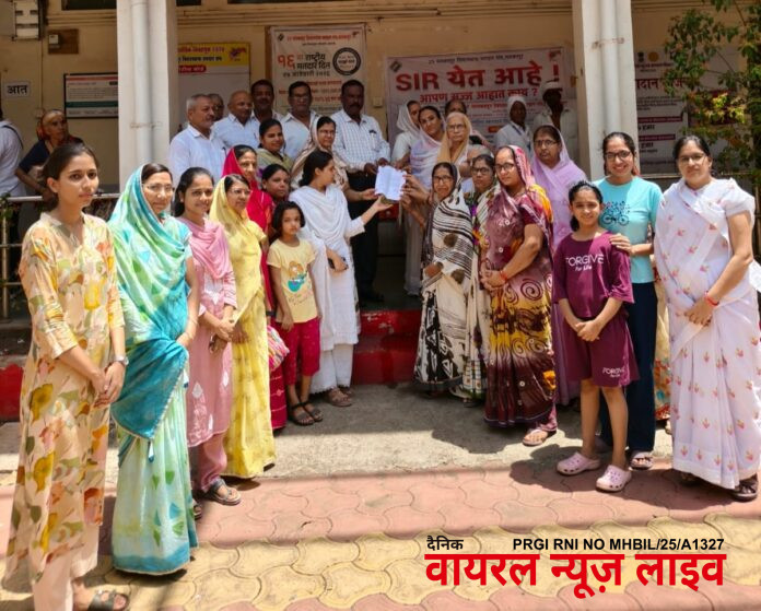 जैन संतांच्या पायी विहारादरम्यान झालेल्या दुर्घटनांविरोधात सकल जैन संघ मलकापूरचे तहसीलदारांना निवेदन