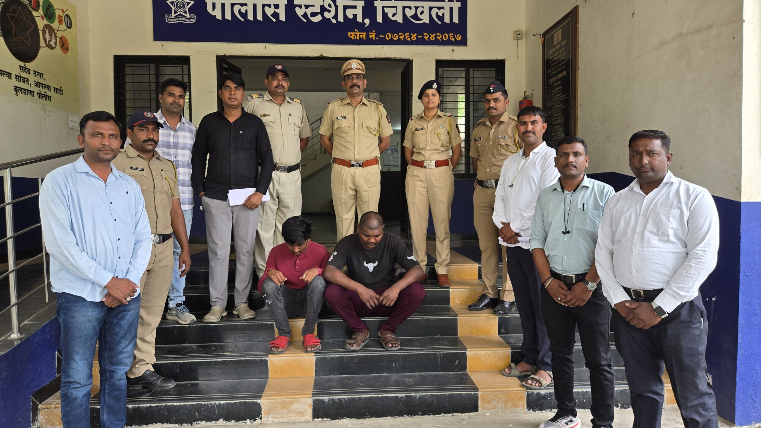 चिखली पोलिसांची मोठी कारवाई एका गुन्हेगारास बुलडाणा जिल्हा…